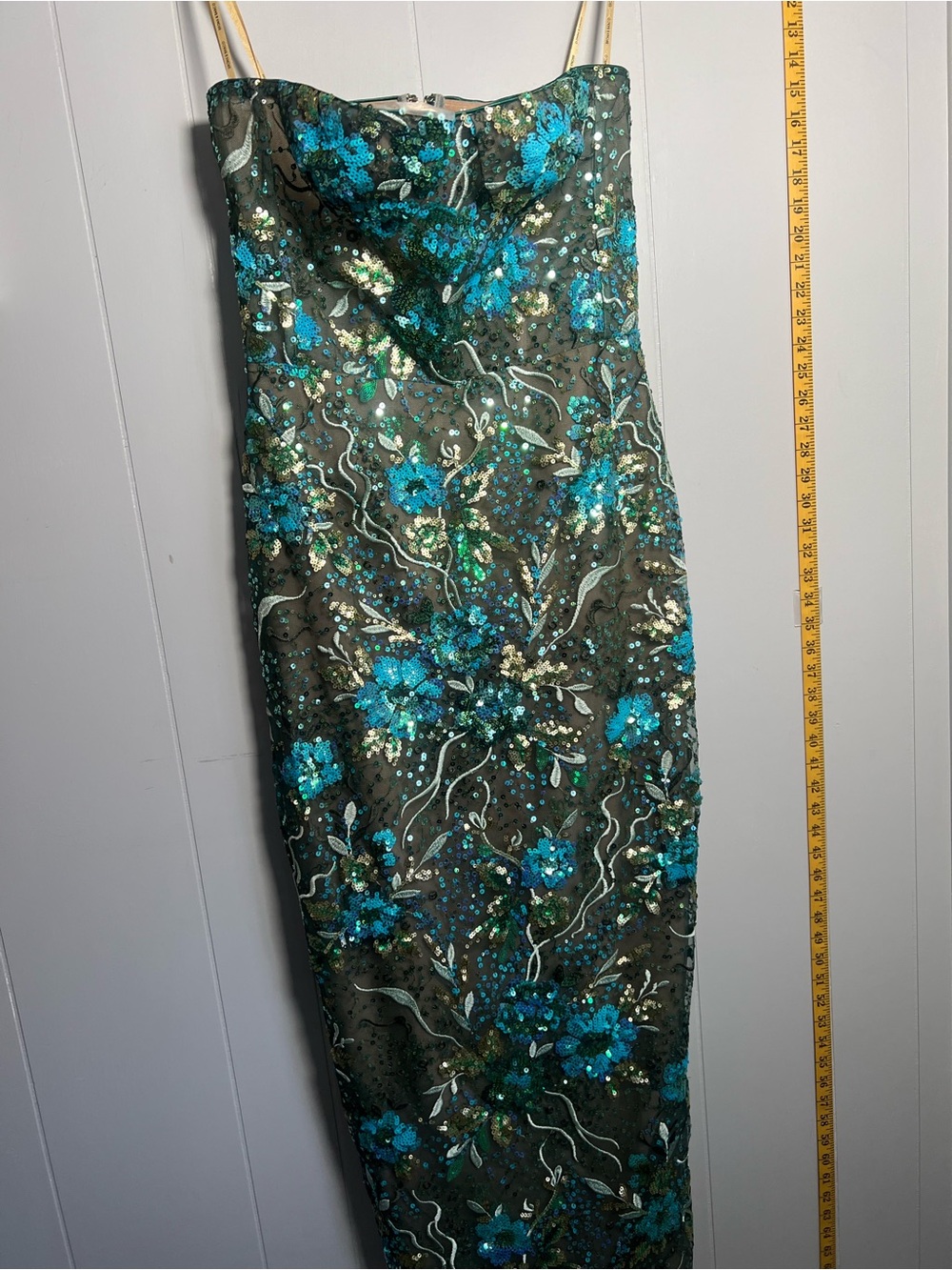 Bronx and Banco
Dahlia Maxi Dress in Teal Multi - Picture 5 of 14